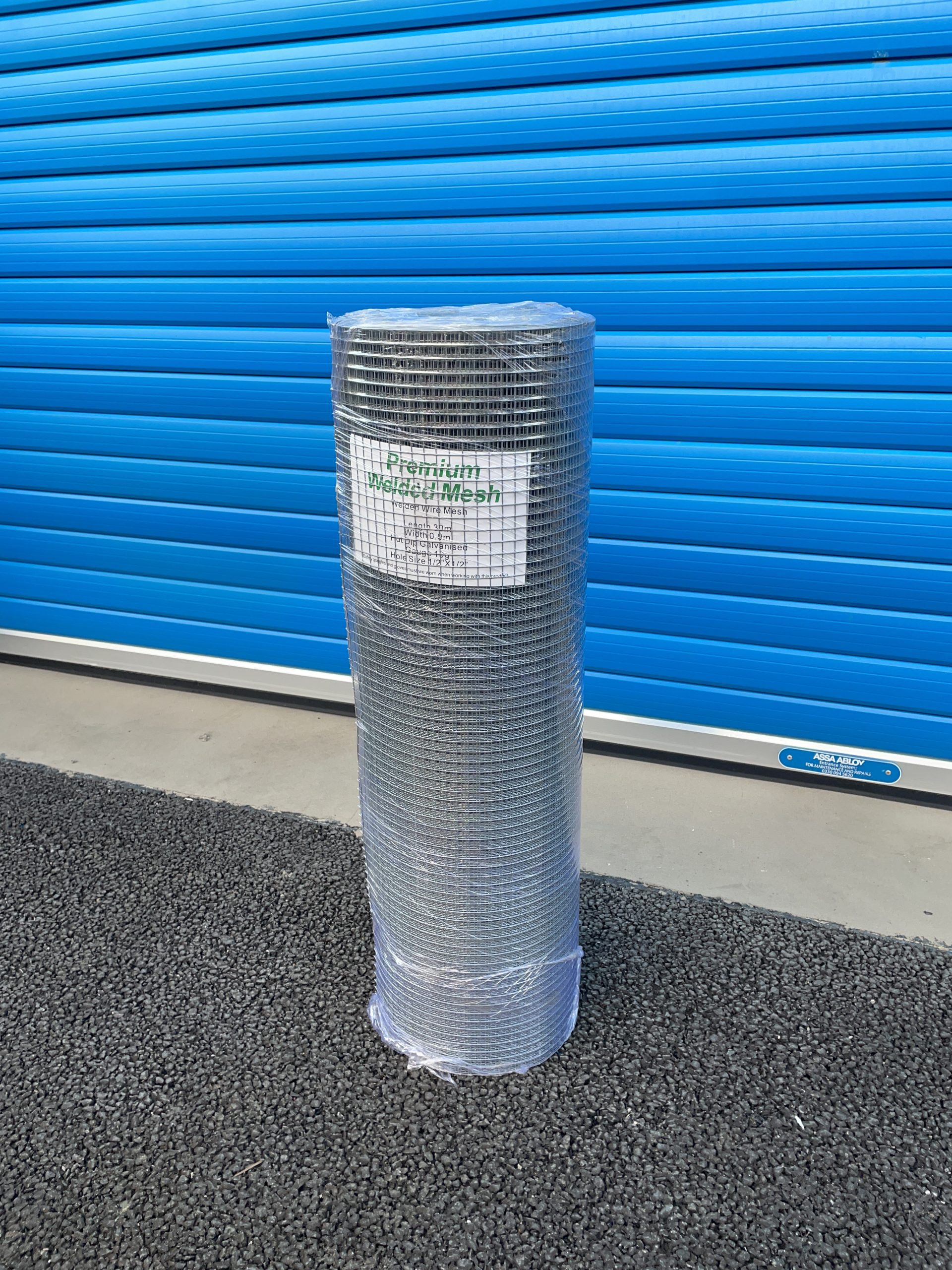 Weld mesh 30m, 36", 1/2"x 1/2" hole, 19g - £109.99 incl del.